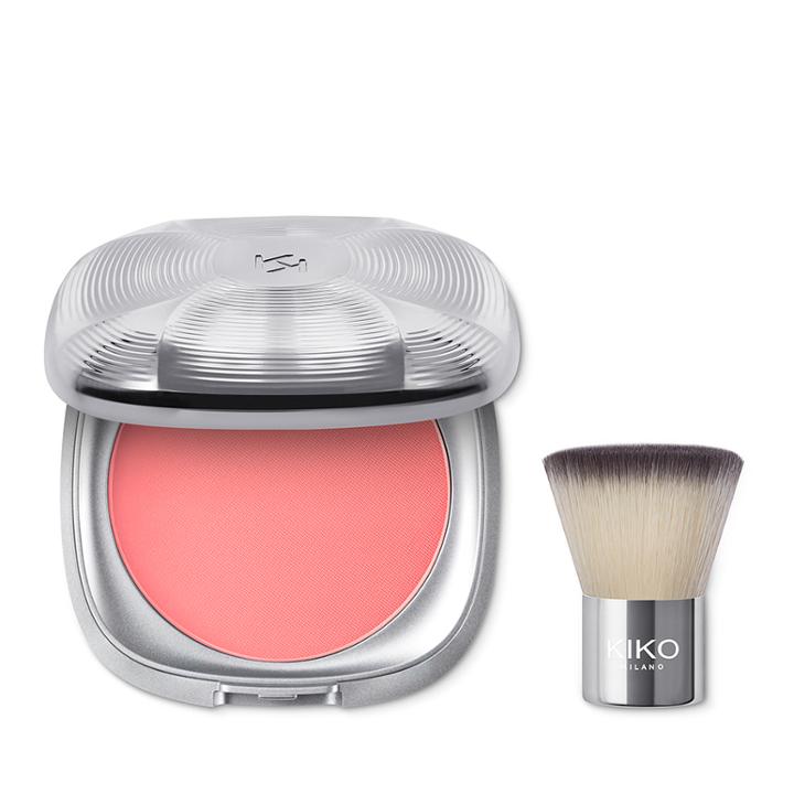 Kiko - Arctic Holiday Blush & Brush Kit - 01 Arctic Peach