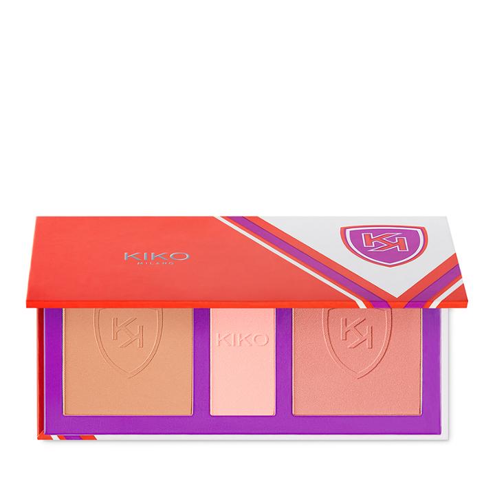 Kiko - All Stars Face Palette - 01 Pretty Rose