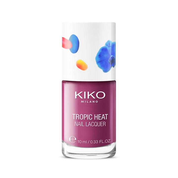 Kiko - Tropic Heat Nail Lacquer - 01 Flawless Grapefruit
