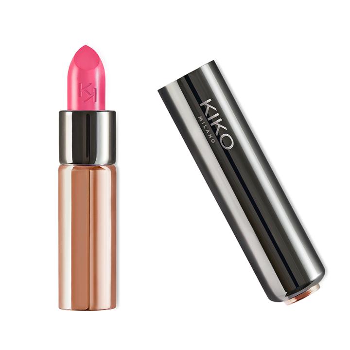 Kiko - Gossamer Emotion Creamy Lipstick - 120 Intense Pink