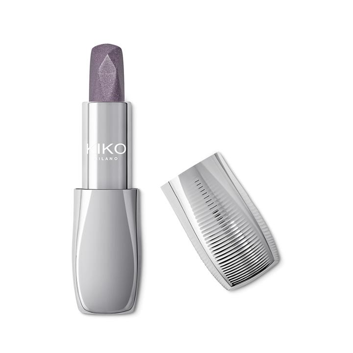 Kiko - Arctic Holiday Metal Lipstick - 04 Chill Taupe