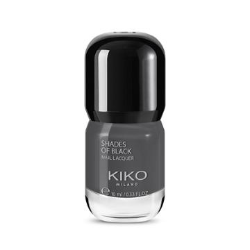 Kiko - Shades Of Black Nail Lacquer - 06 Graphite