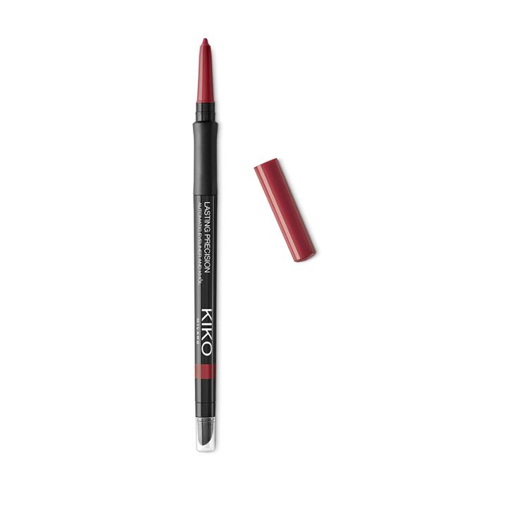 Kiko - Lasting Precision Automatic Eyeliner And Khl - 04 Spicy Burgundy