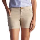Women's Lee Essential Twill Shorts, Size: 8 - Regular, Lt Brown