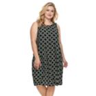 Plus Size Croft & Barrow&reg; Pleat Sleeveless Dress, Women's, Size: 2xl, Black