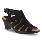 Easy Street Kamber Women's High-heel Sandals, Size: 6 Ww, Black