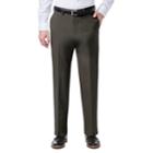 Men's J.m. Haggar Stretch Classic-fit Flat-front Dress Pants, Size: 36x30, Oxford