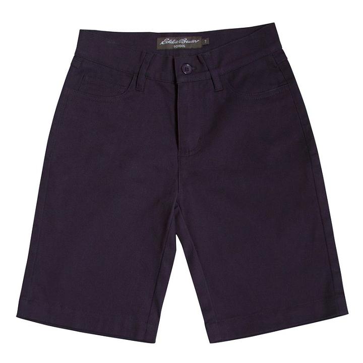 Boys 4-16 Eddie Bauer Stretch 5-pocket Shorts, Boy's, Size: 6, Blue, Comfort Wear