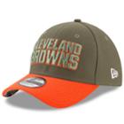 Adult New Era Cleveland Browns 39thirty Salute To Service Flex-fit Cap, Men's, Size: Medium/large, Brown