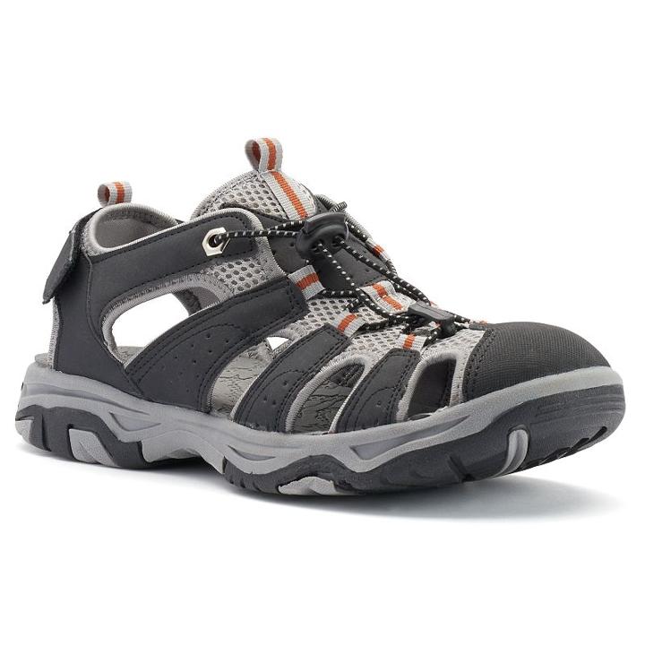 Itasca West Lake Men's Sandals, Size: 10, Black