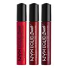 Nyx Professional Makeup Liquid Suede Cream Lipstick Set 8, Multicolor