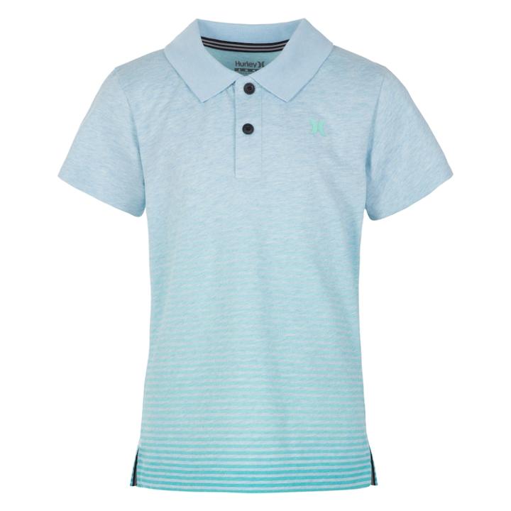 Boys 4-7 Hurley Dri-fit Ombre Polo Shirt, Size: 5, Blue