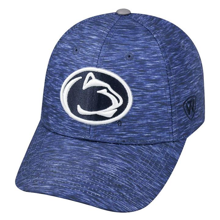 Adult Penn State Nittany Lions Warp Speed Adjustable Cap, Men's, Blue (navy)