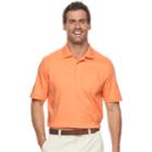 Men's Croft & Barrow&reg; Classic-fit Easy-care Interlock Pocket Polo, Size: Small, Brt Orange