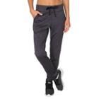 Women's Rbx Striated Fleece Pants, Size: Medium, Black