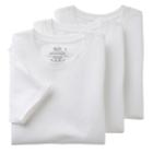 Men's Fruit Of The Loom Signature 3-pack Breathable Crewneck Tees, Size: Small, White