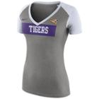Women's Nike Lsu Tigers Football Top, Size: Large, Dark Grey
