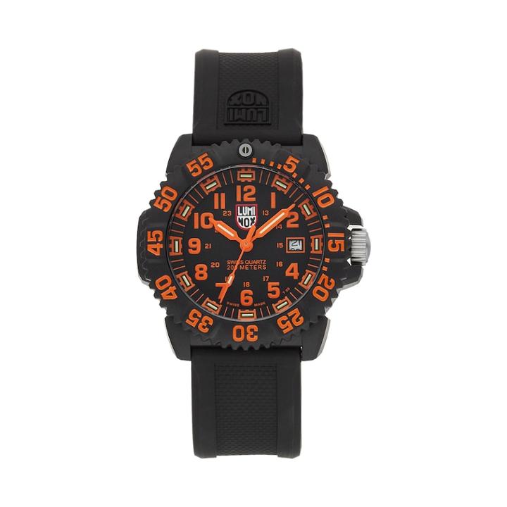 Luminox Men's Navy Seal Swiss Quartz Dive Watch - 3059lum, Size: Large, Black