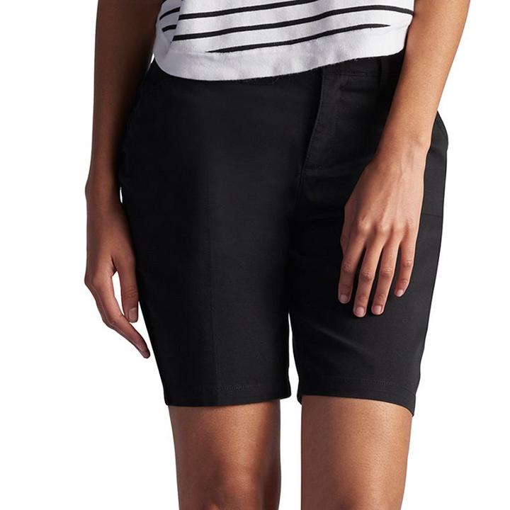 Women's Lee Total Freedom Bermuda Shorts, Size: 18 Avg/reg, Black