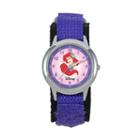 Disney Ariel Time Teacher Stainless Steel Watch - Kids, Girl's, Purple