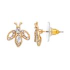 Lc Lauren Conrad Bee Nickel Free Stud Earrings, Women's, Gold
