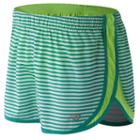 Women's New Balance Accelerate Printed Running Shorts, Size: Large, Green Oth