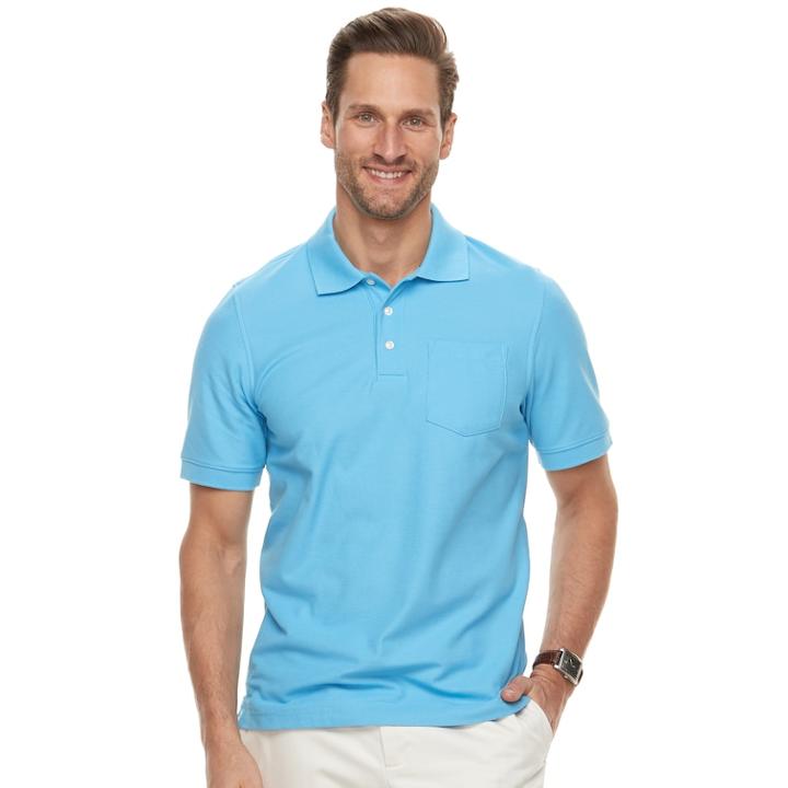 Men's Croft & Barrow&reg; Polo, Size: Xl, Blue (navy)