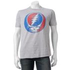 Men's Grateful Dead Logo Tee, Size: Xl, Light Grey