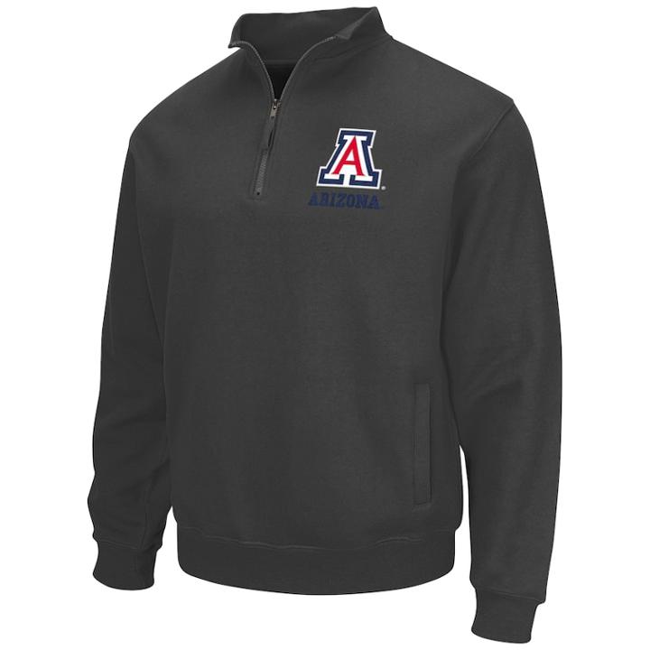 Men's Arizona Wildcats Fleece Pullover, Size: Medium, Oxford