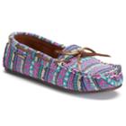 Lamo Women's Sabrina Moccasin Slippers, Girl's, Size: 8, Purple