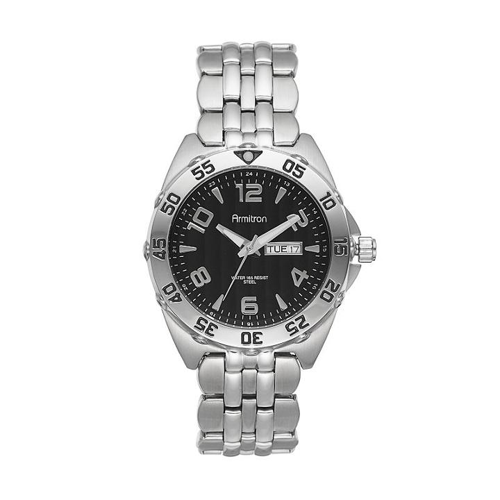 Armitron Men's Watch - 20/4665bksv, Grey