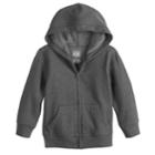 Toddler Boy Jumping Beans&reg; Softest Fleece Zip Hoodie, Size: 3t, Black