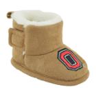 Baby Ohio State Buckeyes Booties, Infant Unisex, Size: 3-6 Months, Brown