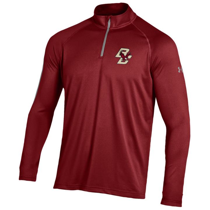 Men's Under Armour Boston College Eagles Tech Pullover, Size: Xxl, Red