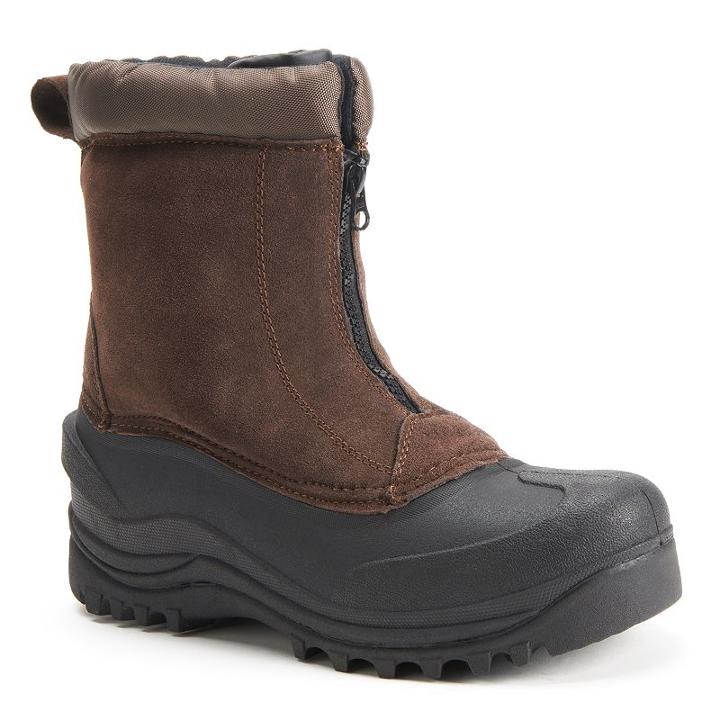 Itasca Brunswick Men's Waterproof Winter Boots, Size: 9, Brown