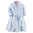 Girls 4-8 Carter's Striped Shirt Dress, Girl's, Size: 8, Ovrfl Oth