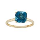 London Blue Topaz 10k Gold Ring, Women's, Size: 5