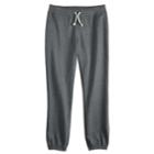 Girls 7-16 So&reg; French Terry Sweatpants, Size: 14, Dark Grey