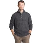 Men's Izod Harbor River Regular-fit Marled Pullover Sweater, Size: Xl, Black