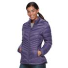 Women's Zeroxposur Tara Packable Hooded Down Jacket, Size: Medium, Drk Purple