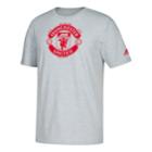 Men's Adidas Manchester United Brushed Tee, Size: Large, Multicolor
