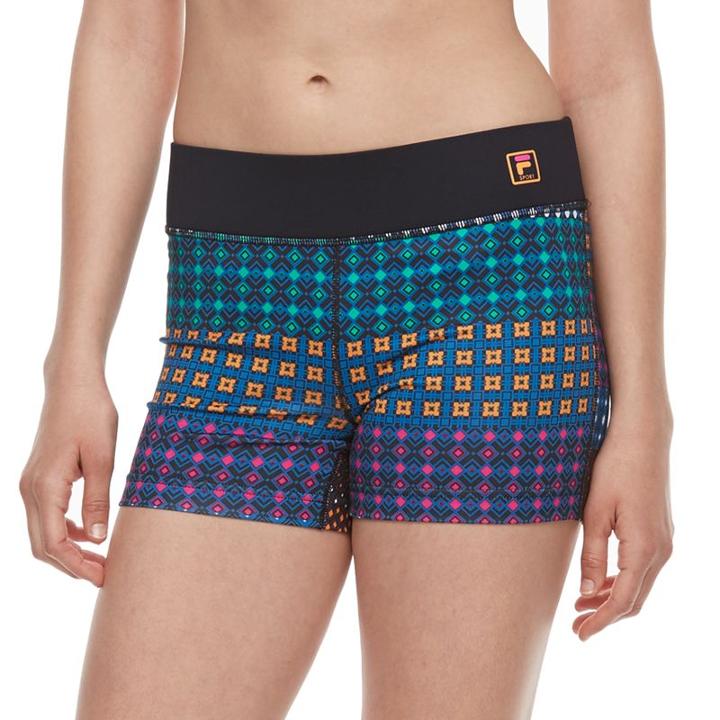 Women's Fila Sport&reg; Reflective Performance Shorts, Size: Xs, Natural