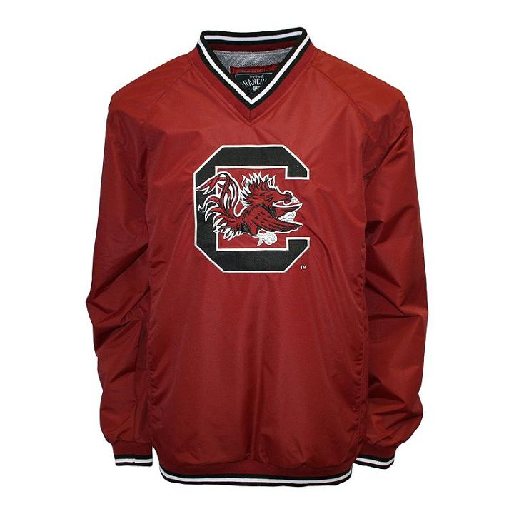 Men's Franchise Club South Carolina Gamecocks Elite Windshell Jacket, Size: Large, Red
