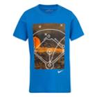 Boys 4-7 Nike Photo Baseball Diamond Graphic Tee, Size: 5, Light Blue