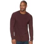 Big & Tall Sonoma Goods For Life&trade; Flexwear Slim-fit Stretch Crewneck Tee, Men's, Size: Xxl Tall, Brown