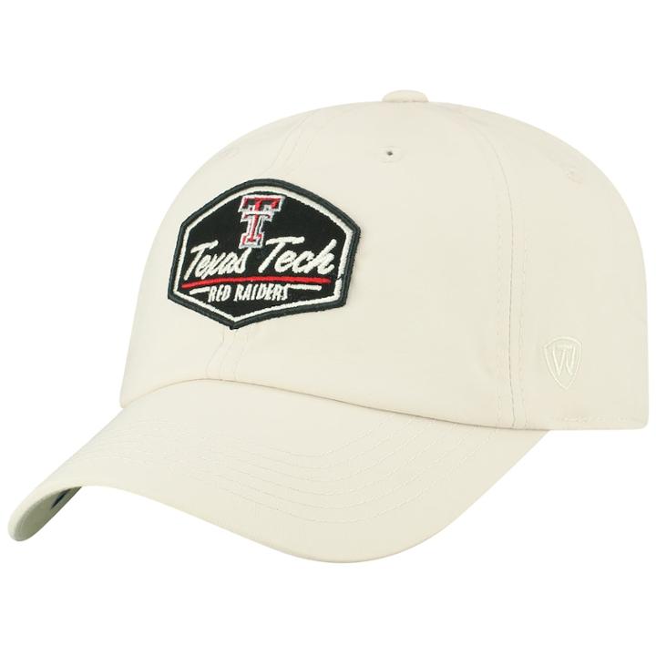 Adult Top Of The World Texas Tech Red Raiders Onward Cap, Men's, Lt Beige