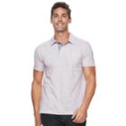 Men's Sonoma Goods For Life&trade; Classic-fit Striped Pocket Polo, Size: Large, Red