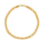 Everlasting Gold 14k Gold Circle Link Bracelet, Women's, Size: 7.25, Yellow