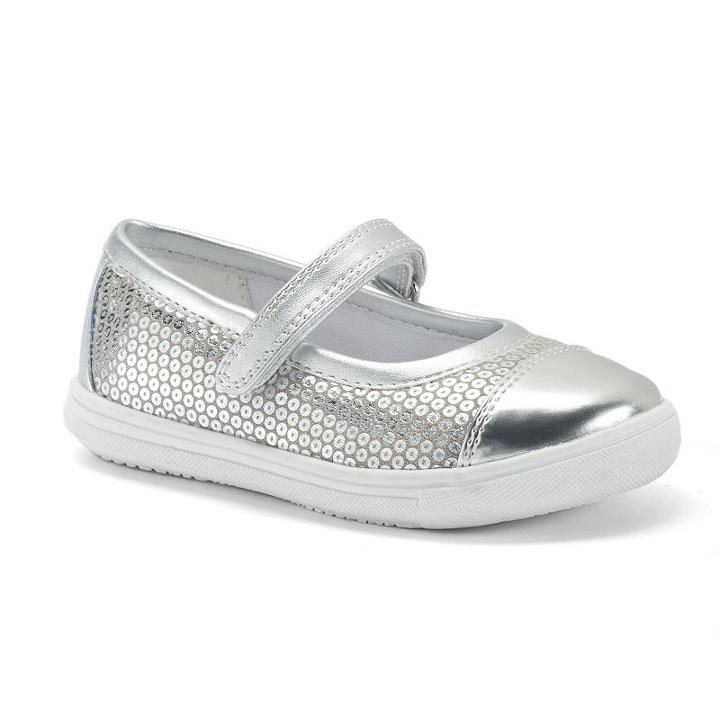 Rachel Shoes Camille Toddler Girls' Mary Jane Shoes, Girl's, Size: 10 T, Light Grey