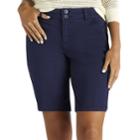 Women's Lee Chino Bermuda Shorts, Size: 16 Avg/reg, Dark Blue
